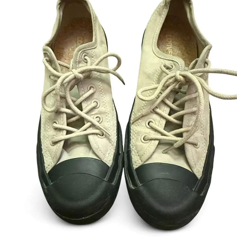Converse Women's Grey and Cream Trainers